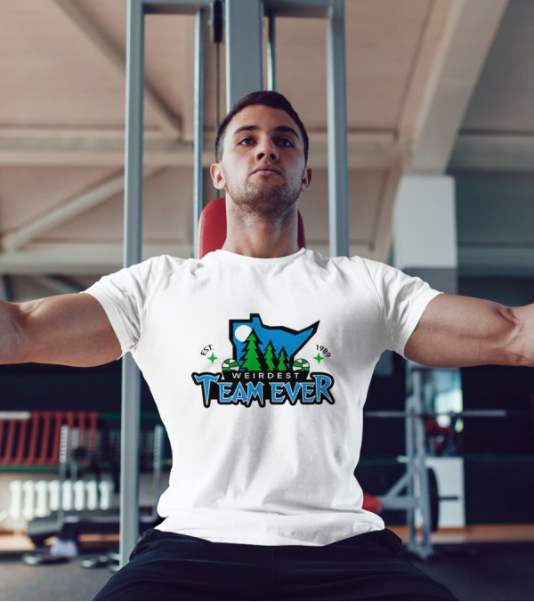 Weirdest Team Ever Forest Trees Established 1989 T-Shirt
