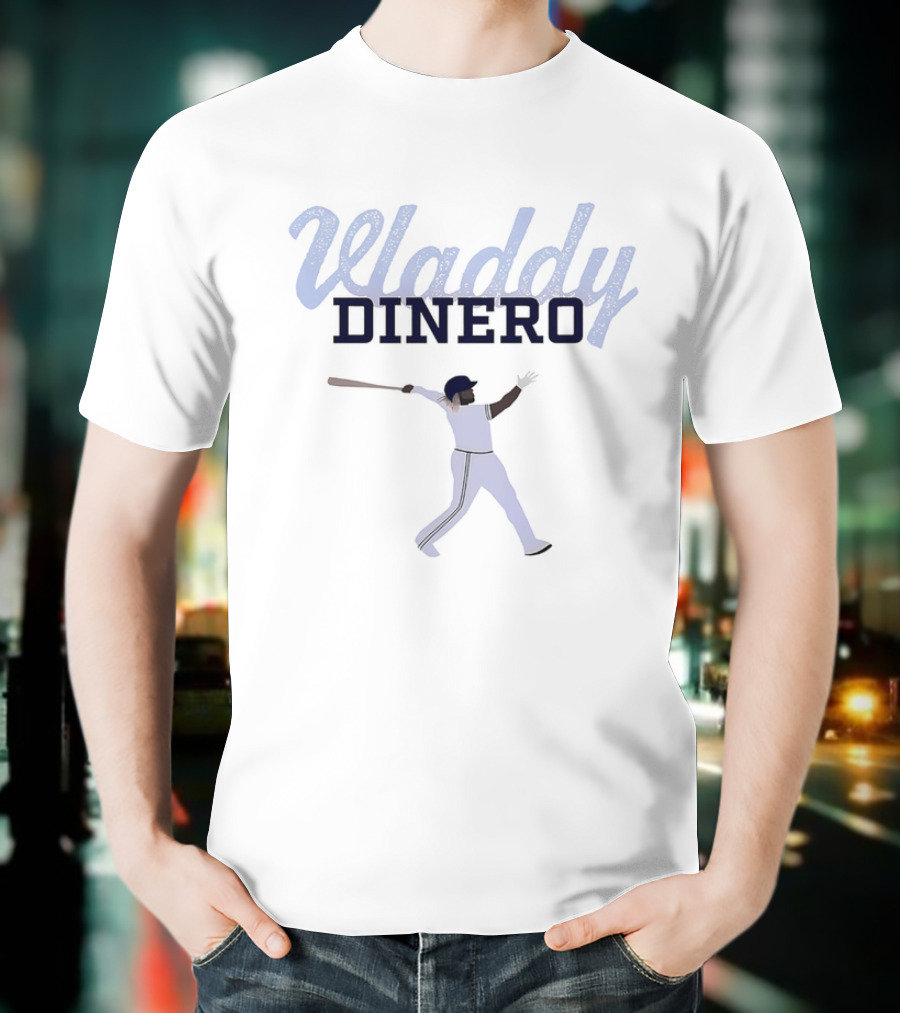 Vladdy Dinero Baseball Silhouette T-Shirt