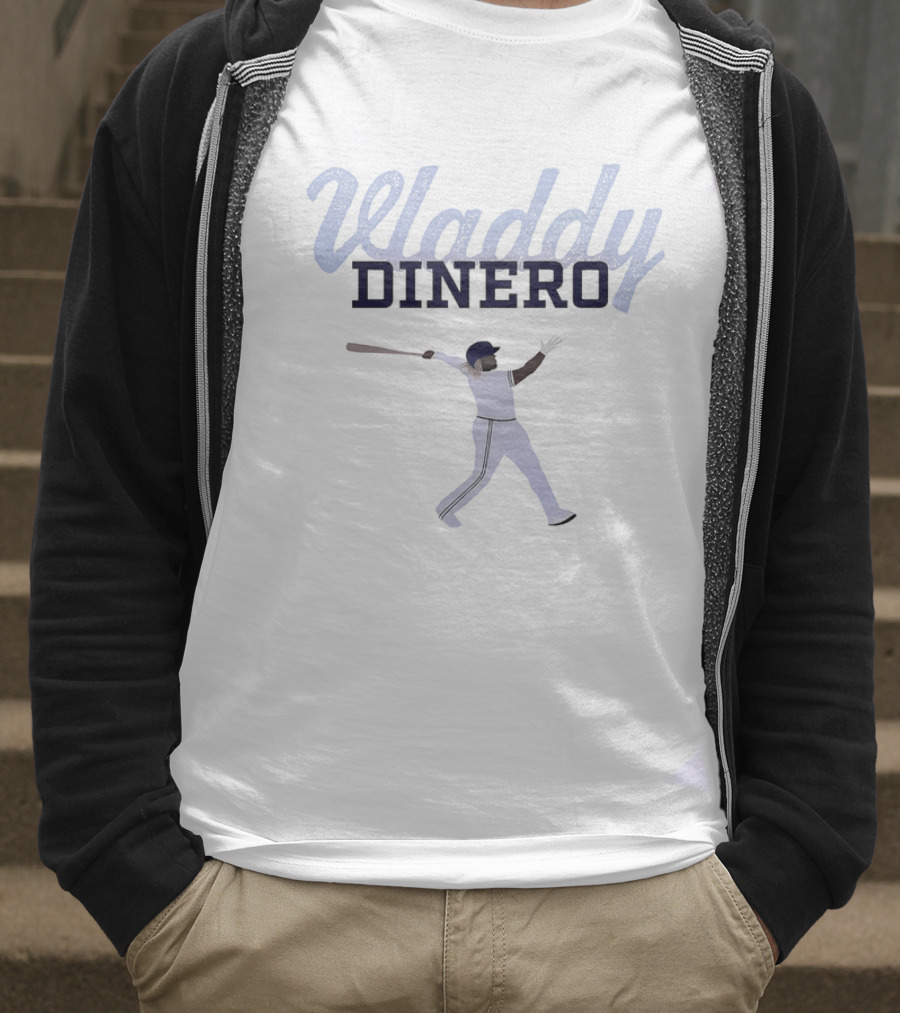 Vladdy Dinero Baseball Silhouette T-Shirt