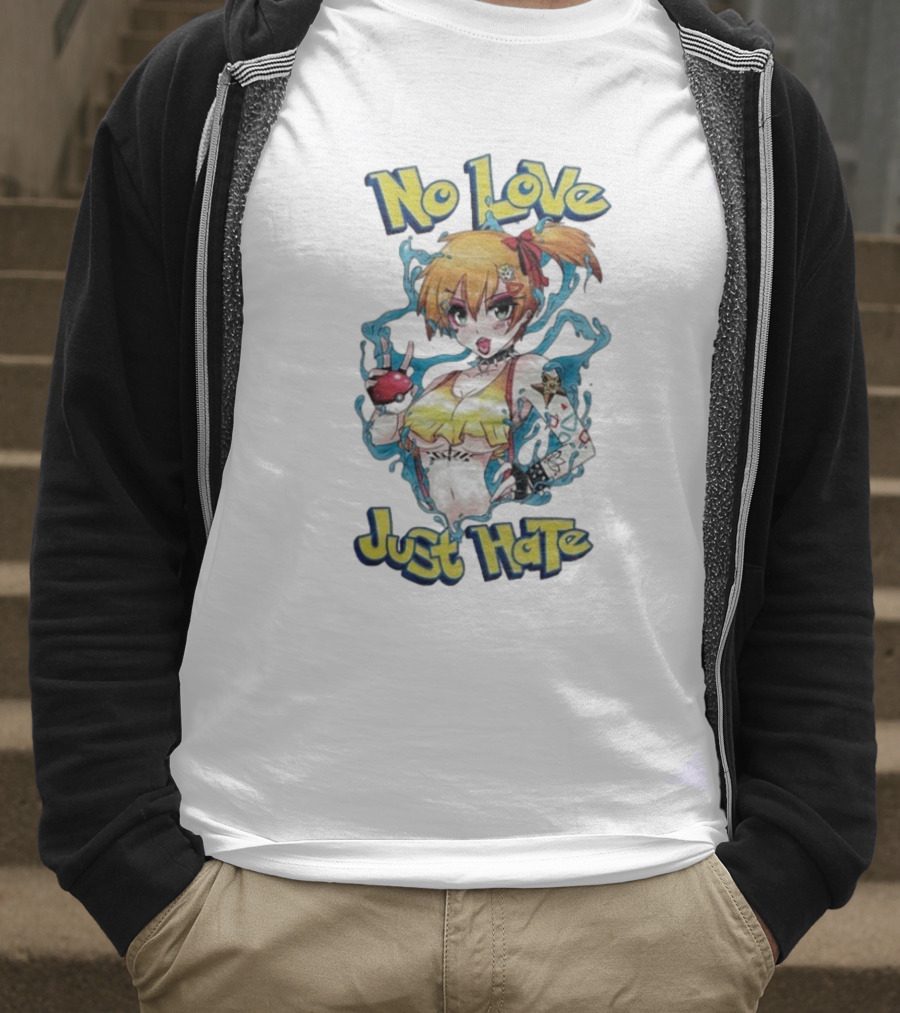 Within Destruction No Love Just Hate Pokemon T-Shirt