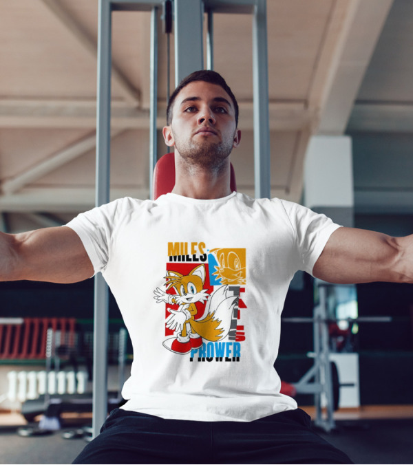 Tails Miles Prower Vintage Cartoon Style T-Shirt