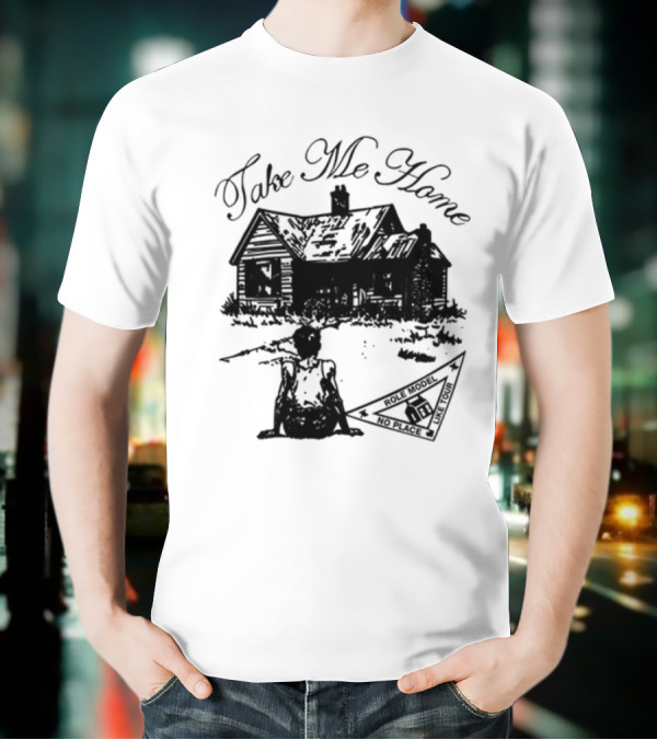 Take Me Home Country Roads Camping Adventure Scene T-Shirt