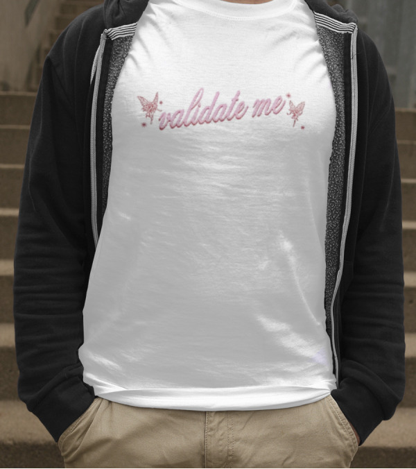 Validate Me Alessi Butterfly Rose T-Shirt