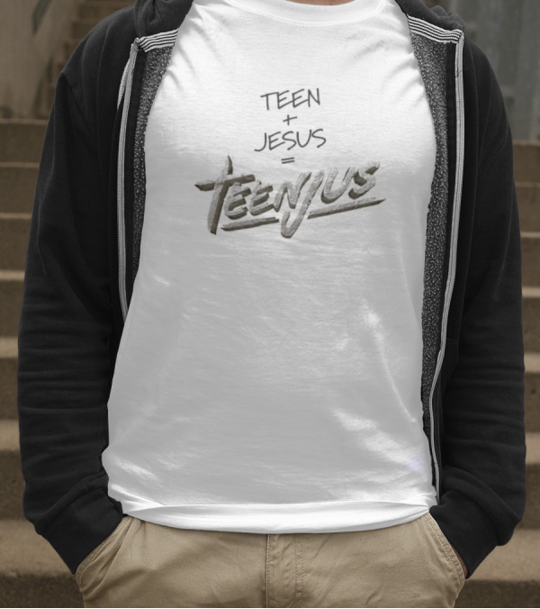 Teen + Jesus = Teenjus T-Shirt