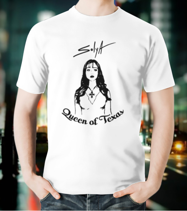 Solya Queen Of Texas With Cowgirl Hat And Southern Charm T-Shirt