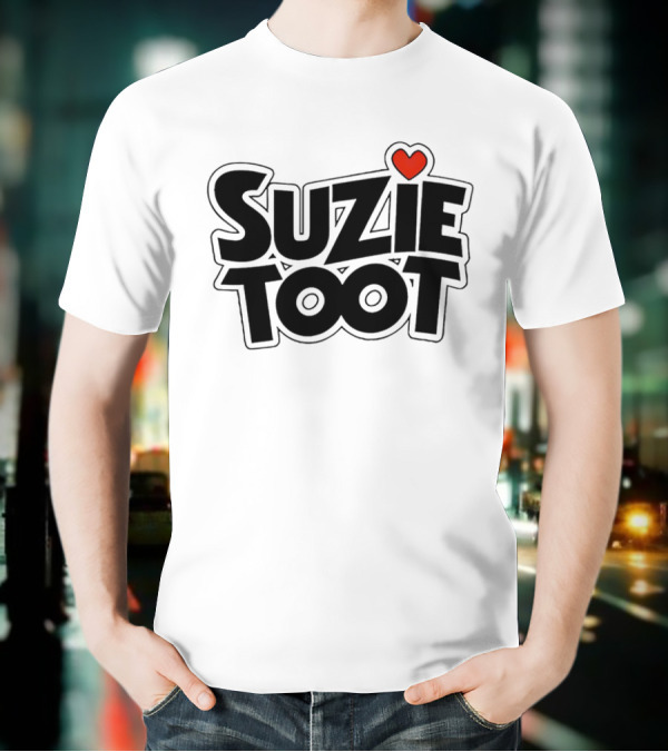 Suzie Toot Heart With Red Love Symbol T-Shirt
