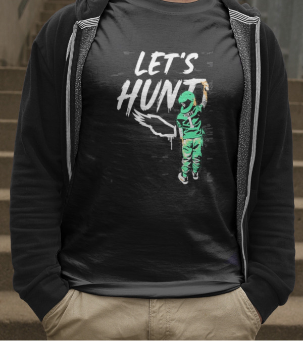 Jalen Hurts Let’s Hunt Birds Philadelphia Eagles T-Shirt