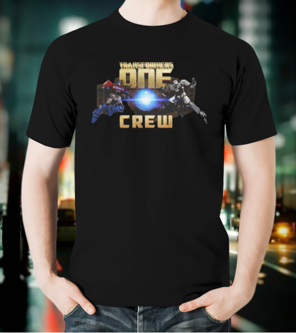 Transformers One Crew Jason Scheier Bot Battle T-Shirt