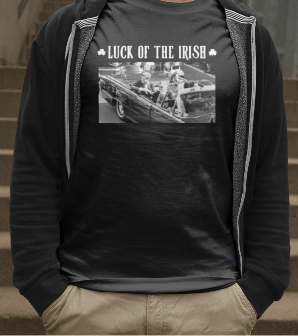 "Luck Of The Irish Jen Razavi Kennedy Car" T-Shirt