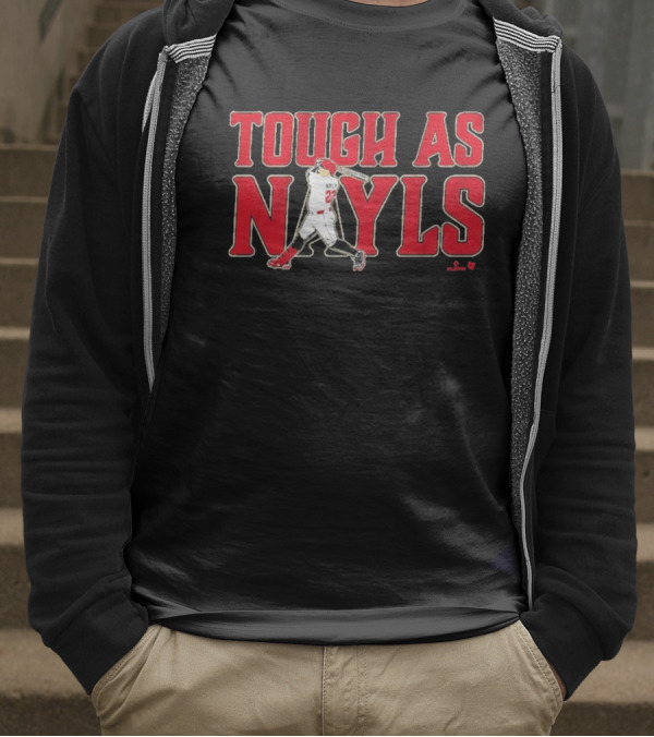 Tough As Nayls Josh Naylor 22 Swing Baseball Player T-Shirt