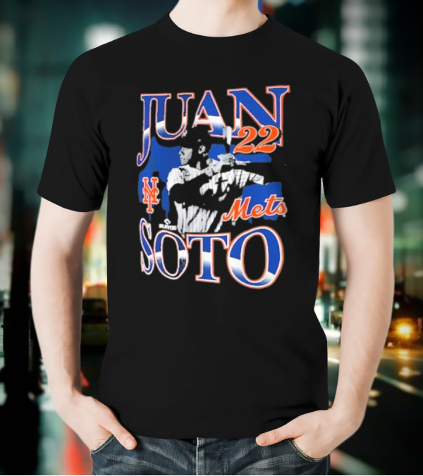 Juan Soto Mets 22 Batter Up New York T-Shirt