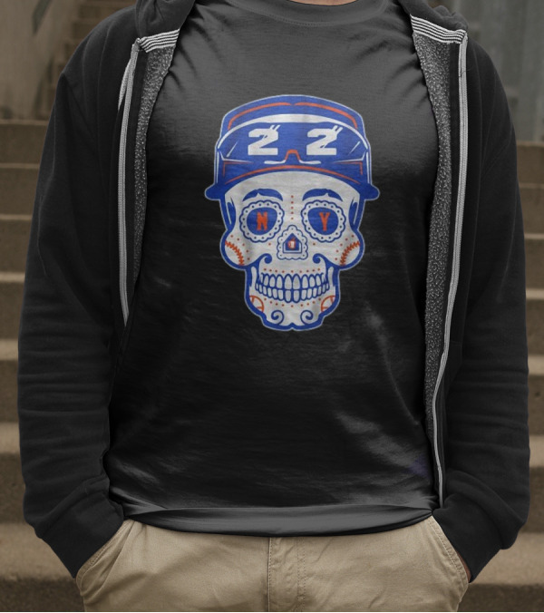 Juan Soto Sugar Skull NY 22 Baseball Cap T-Shirt
