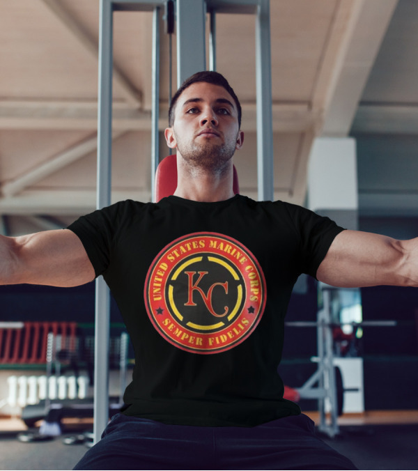 Kansas City Royals MLB United States Marine Corps Semper Fidelis Military Appreciation Night 2025 T-Shirt
