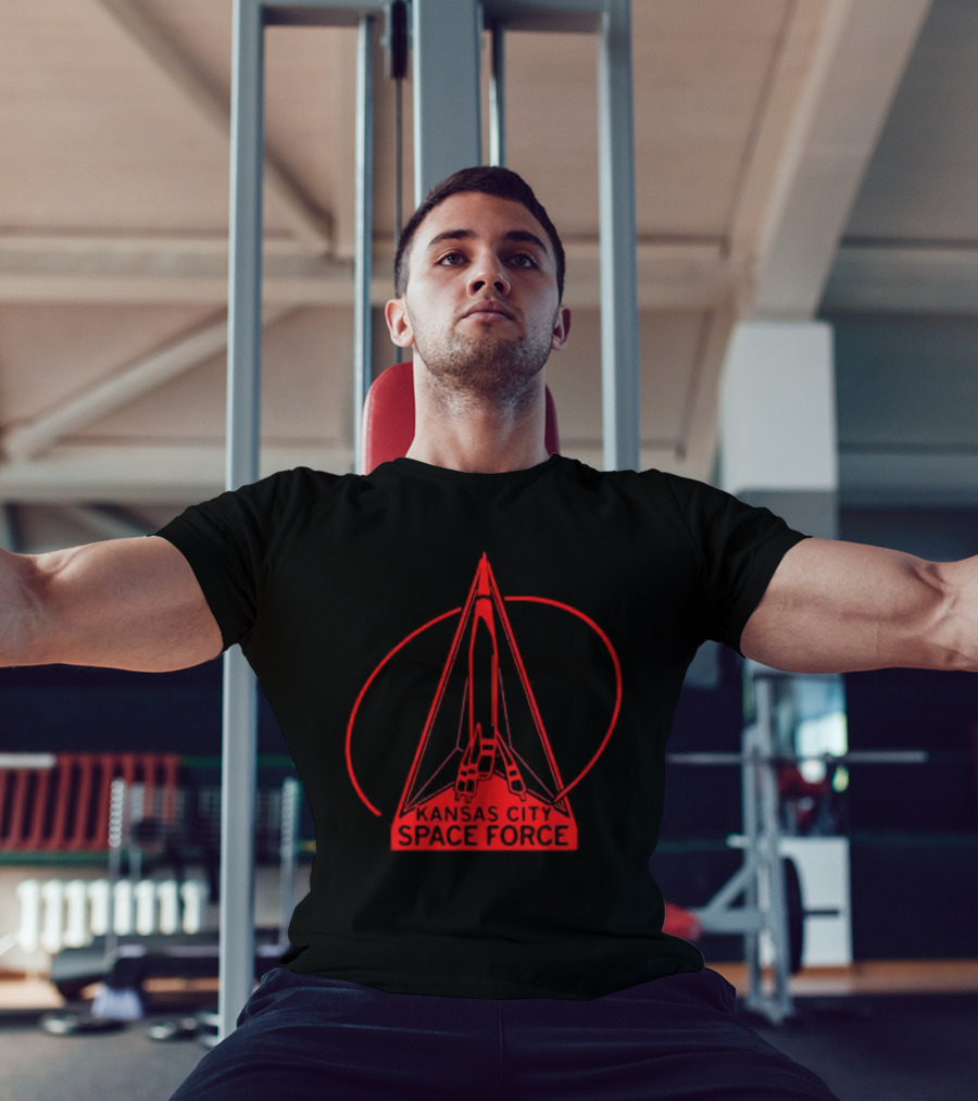 Kansas City Space Force Rocket Emblem T-Shirt