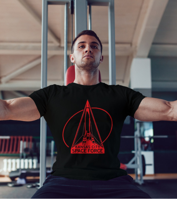 Kansas City Space Force Rocket Emblem T-Shirt