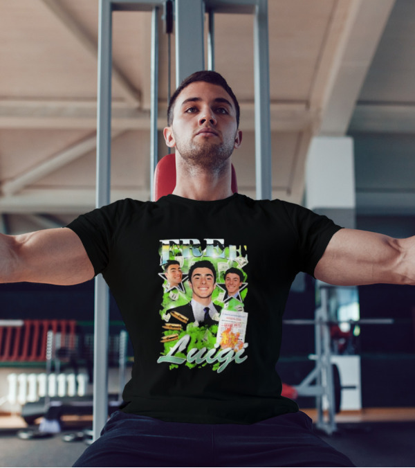 Free Luigi Keiajah Concert Green Money Stars T-Shirt