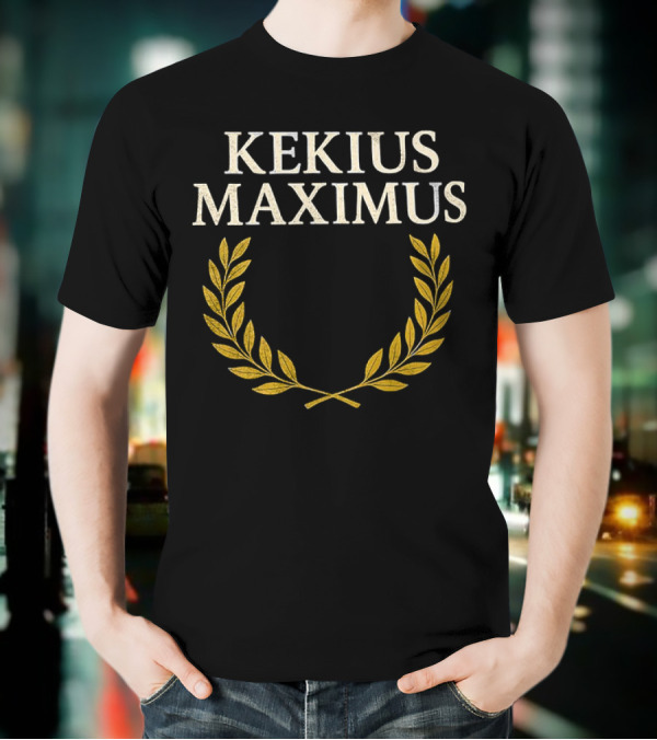 Kekius Maximus Laurel Wreath Emblem T-Shirt