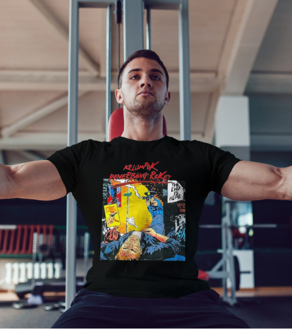 Kelompok Penerbang Roket The End Is Here Mati Muda Comic Style T-Shirt