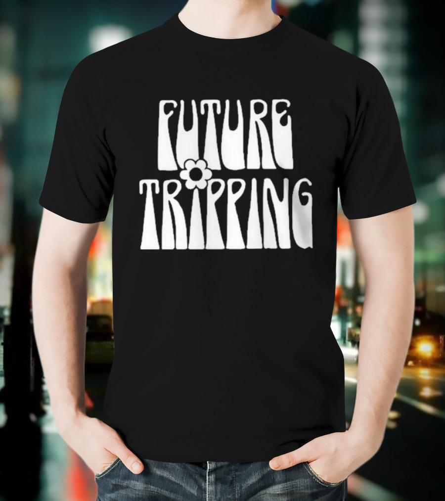 Kelsea Ballerini Future Tripping Retro Flower Text T-Shirt