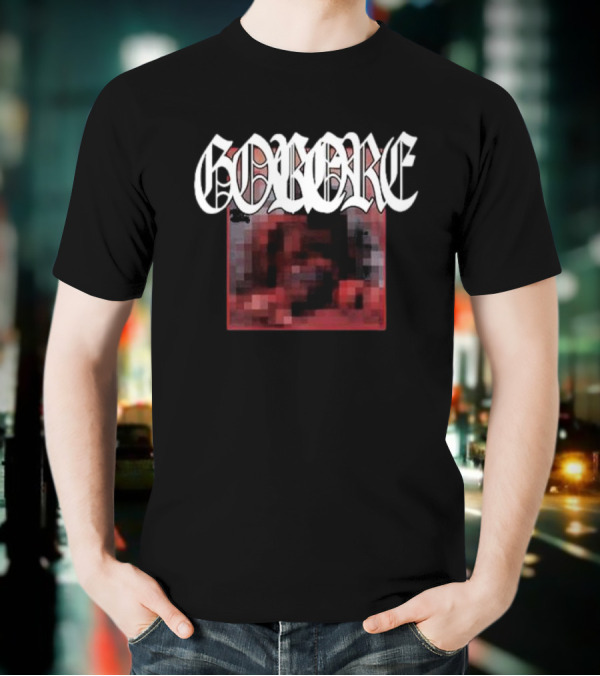 Ken Carson Gorecore Date Distorted Image T-Shirt
