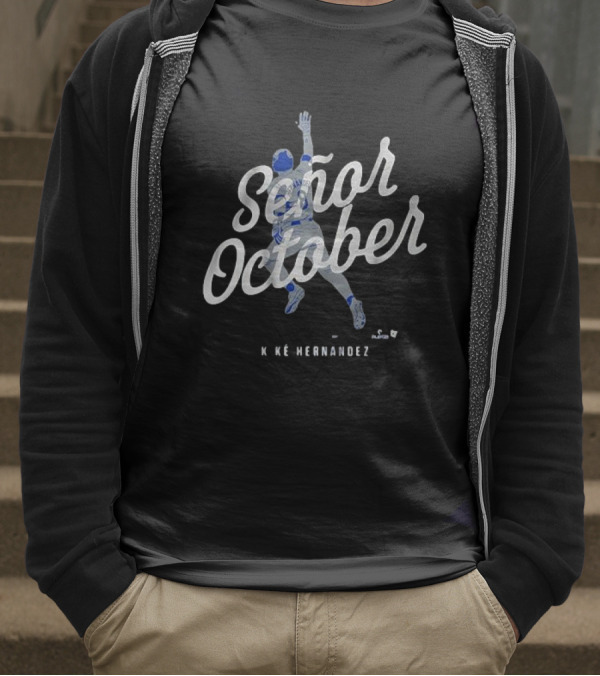 Señor October Kike Hernandez Baseball Catch T-Shirt