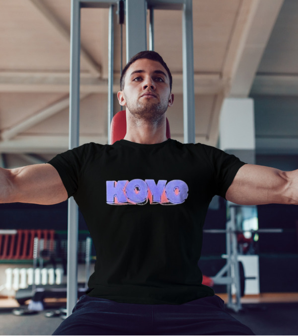 Koyo Would You Miss It Bold Retro 3D Style T-Shirt
