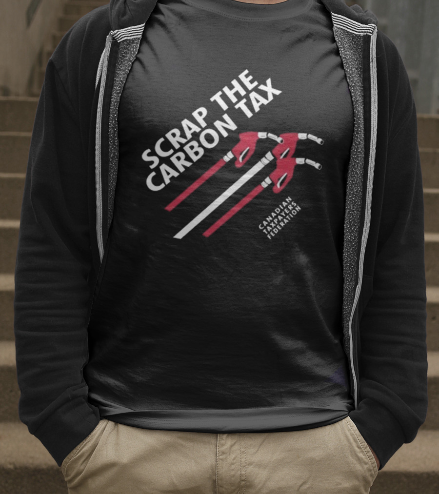 Scrap The Carbon Tax Canadian Taxpayers Federation Fuel Nozzles T-Shirt