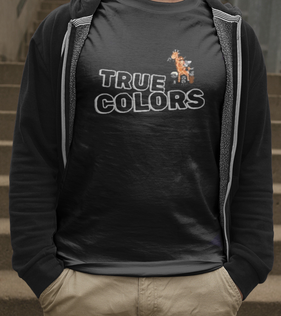 La Même Gang True Colors Lion Illustration T-Shirt