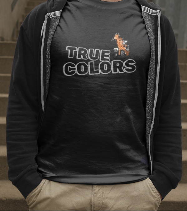 La Même Gang True Colors Lion Illustration T-Shirt