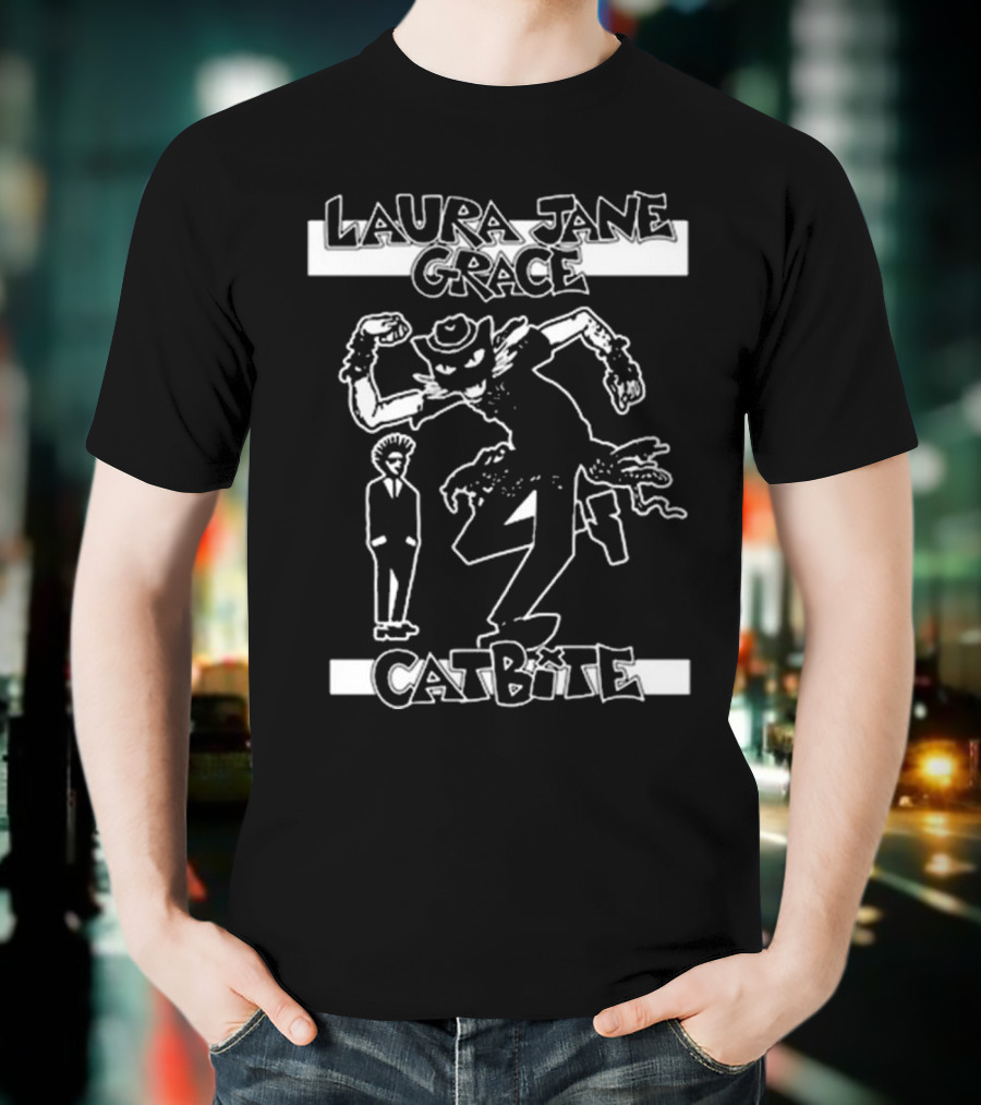 Laura Jane Grace Catbite Ska Punk Collaboration T-Shirt