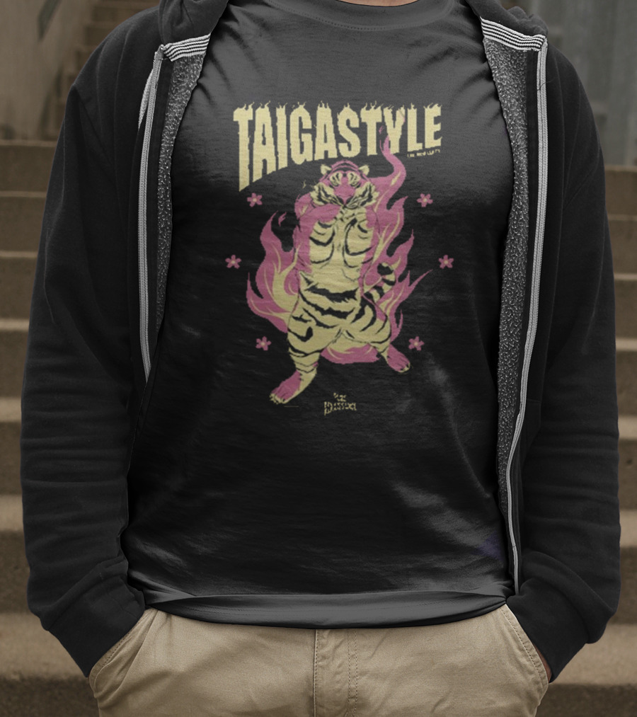 TAIGASTYLE Tiger Lee Moriarty Blossom T-Shirt