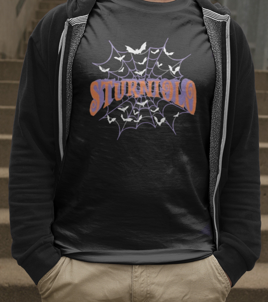 Let’s Trip Sturniolo Web Bats Purple Orange T-Shirt