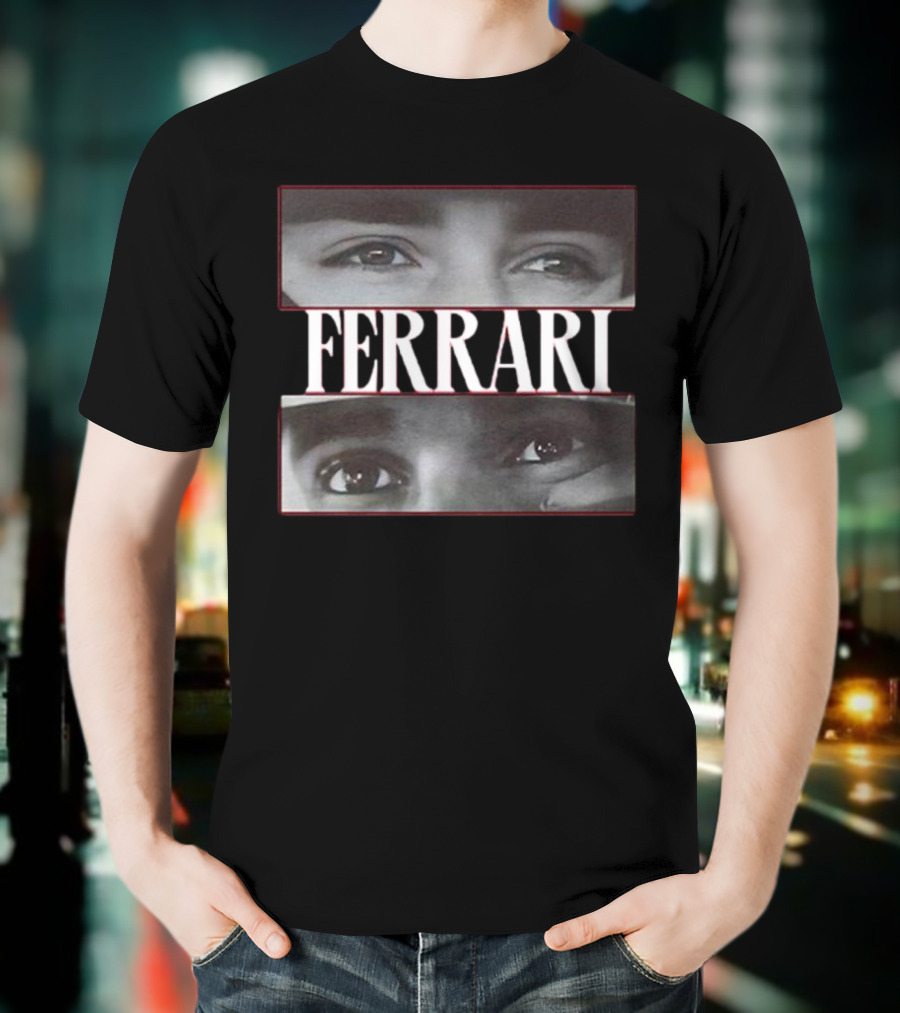 FERRARI Lewis Hamilton Charles Leclerc Eyes T-Shirt