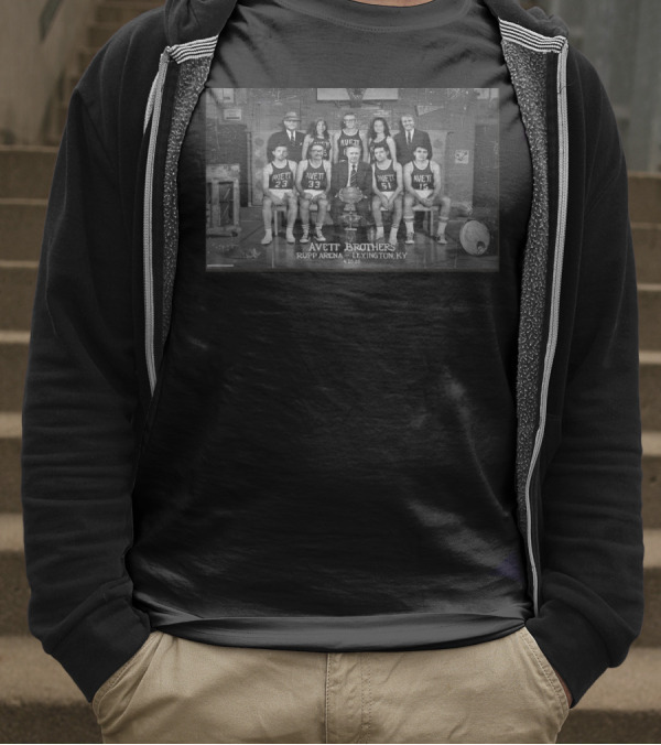 Avett Brothers Rupp Arena Lexington KY April 25 2025 Basketball Team Photo T-Shirt