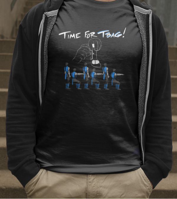 Lin Kuei Armory Time For T-Bag Mortal Kombat Sub-Zero Parody T-Shirt