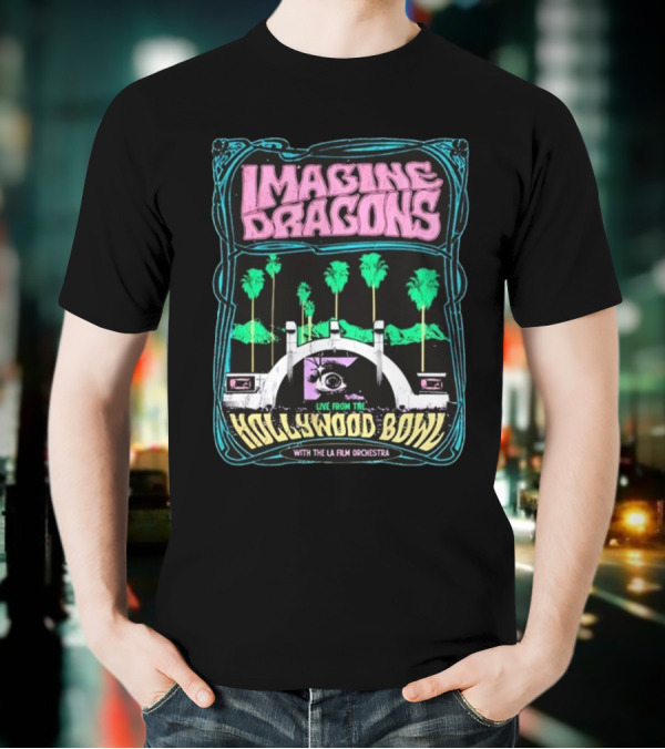 Imagine Dragons Live From The Hollywood Bowl With The LA Film Orchestra Palm Trees T-Shirt