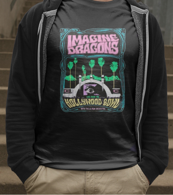 Imagine Dragons Live From The Hollywood Bowl With The LA Film Orchestra Palm Trees T-Shirt
