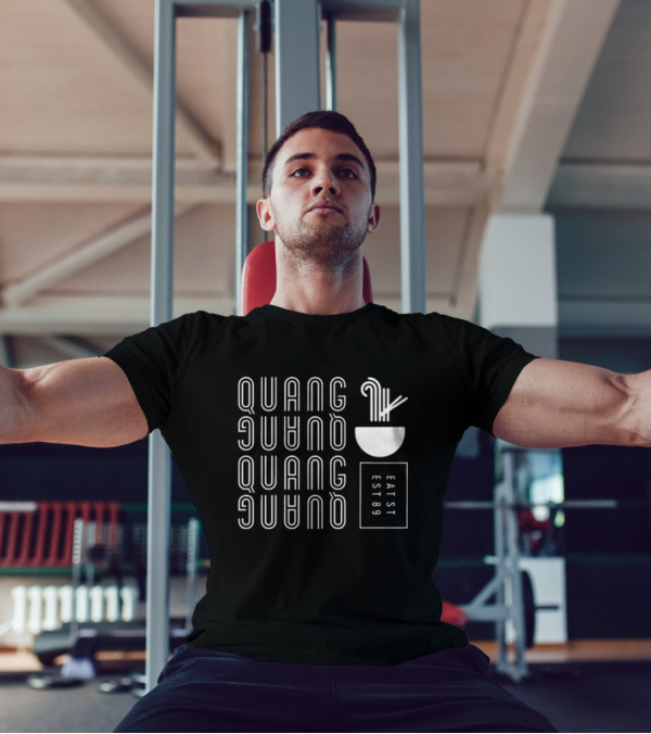 Quang Eat St Est 89 Noodle Bowl Pattern T-Shirt