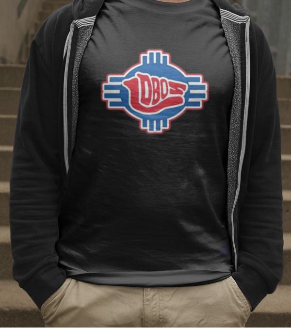 Lobo Lobos Zia Symbol Design T-Shirt