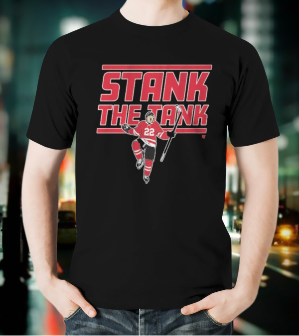 Stank The Tank Logan Stankoven Hockey 22 T-Shirt