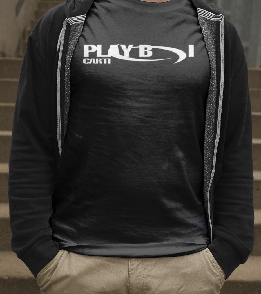 Playboi Carti I Am Music Disc Swirl Logo T-Shirt