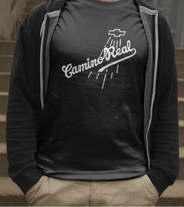 Los Angeles Dodgers Teoscar Hernandez Camino Real Chevrolet Logo T-Shirt