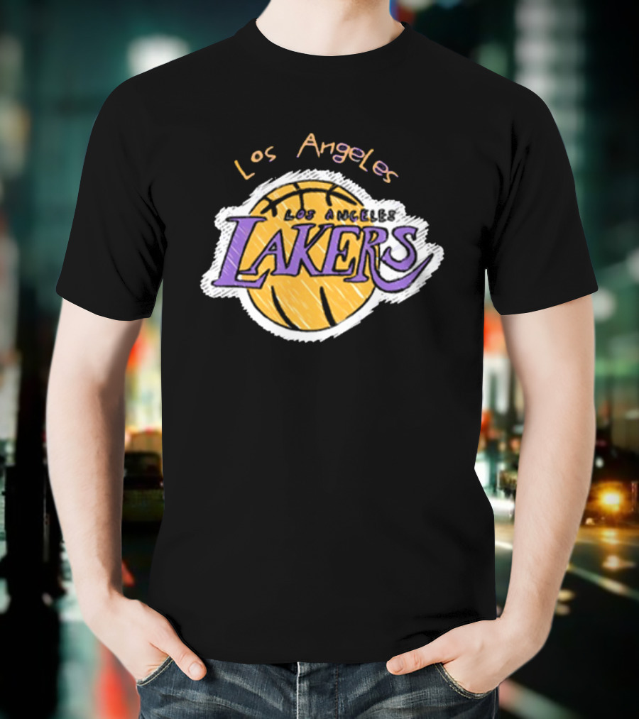 Los Angeles Lakers Basketball Team Fan Apparel T-Shirt