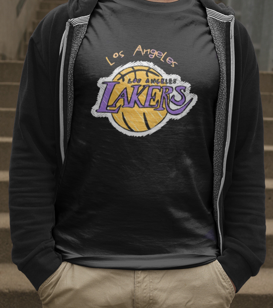 Los Angeles Lakers Basketball Team Fan Apparel T-Shirt