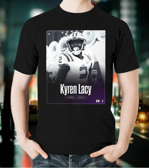 LSU Kyren Lacy 2000-2025 T-Shirt