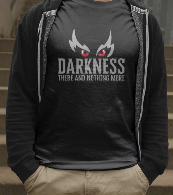Mark Andrews Darkness There And Nothing More Red Eyes Emblem T-Shirt