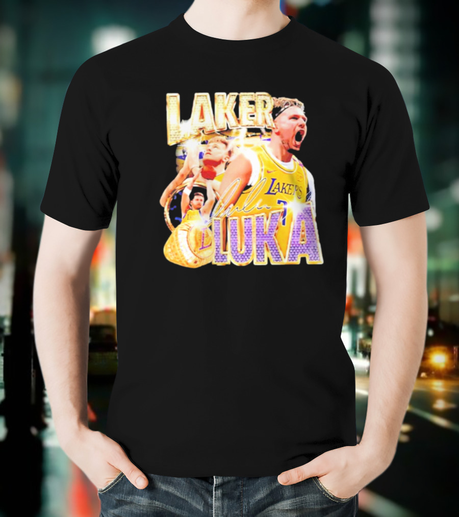 Laker Luka Doncic Lakers Basketball Vintage Style T-Shirt