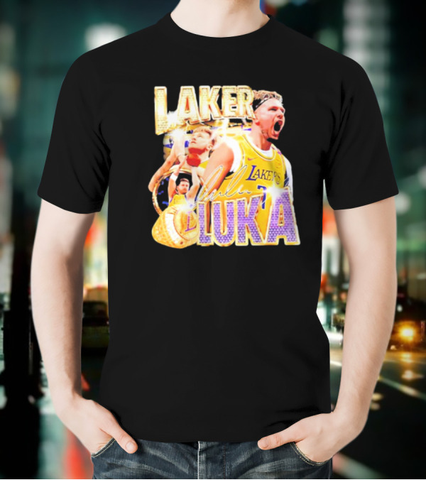 Laker Luka Doncic Lakers Basketball Vintage Style T-Shirt