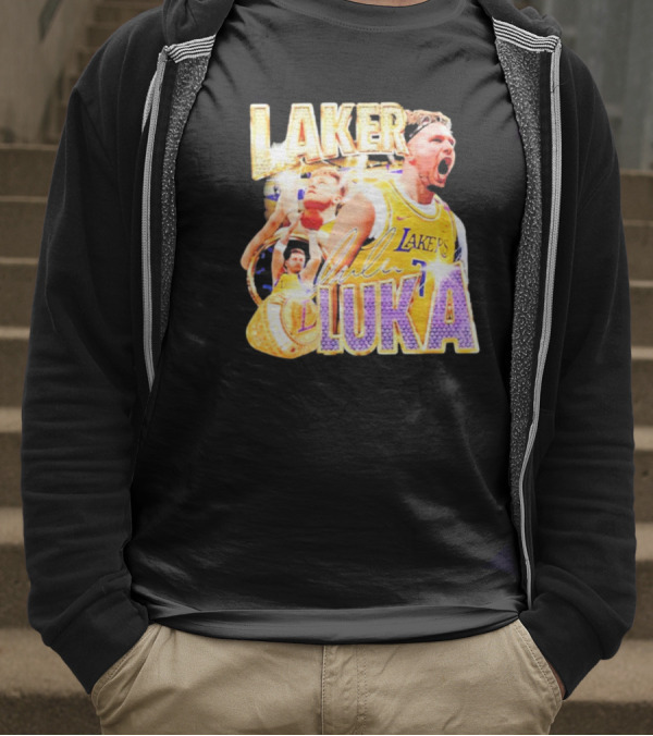 Laker Luka Doncic Lakers Basketball Vintage Style T-Shirt