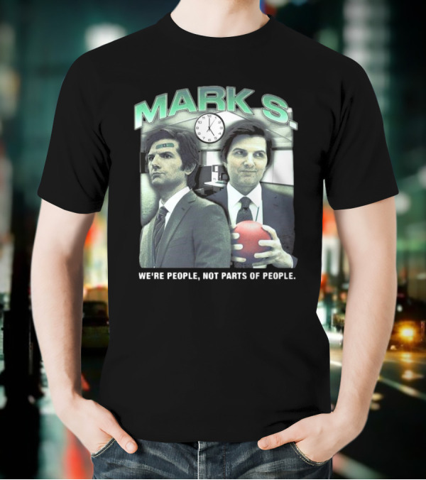 Mark S. Office We're People Not Parts Of People T-Shirt